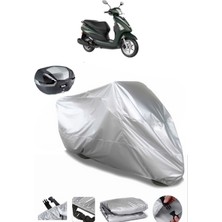 Yamaha D'elight Arka Çanta Uyumlu Motosiklet Brandası Lüx Kalite Kalın Yüksek Kalite