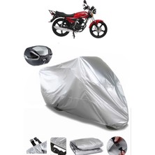 Mondial 100 Mg Prince Arka Çanta Uyumlu Motosiklet Brandası Lüx Kalite Kalın Yüksek Kalite