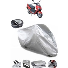 Asya As 150 T 19 A Arka Çanta Uyumlu Motosiklet Brandası Lüx Kalite Kalın Yüksek Kalite