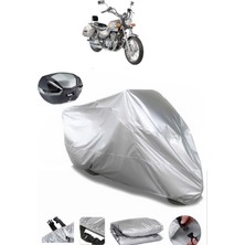 Mondial 250 Mct Arka Çanta Uyumlu Motosiklet Brandası Lüx Kalite Kalın Yüksek Kalite