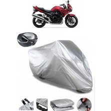 Suzuki Gsf 650 Bandit S Arka Çanta Uyumlu Motosiklet Brandası Lüx Kalite Kalın Yüksek Kalite