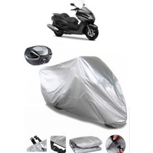 Yamaha Majesty 400 Arka Çanta Uyumlu Motosiklet Brandası Lüx Kalite Kalın Yüksek Kalite