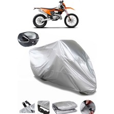 Ktm 300 Exc Arka Çanta Uyumlu Motosiklet Brandası Lüx Kalite Kalın Yüksek Kalite
