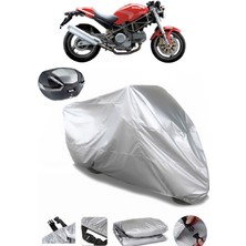 Ducati Monster 620IE Arka Çanta Uyumlu Motosiklet Brandası Lüx Kalite Kalın Yüksek Kalite