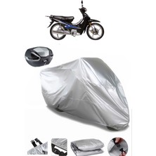 Lifan LF100-A Arka Çanta Uyumlu Motosiklet Brandası Lüx Kalite Kalın Yüksek Kalite