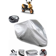 Keeway Focus 150 Arka Çanta Uyumlu Motosiklet Brandası Lüx Kalite Kalın Yüksek Kalite