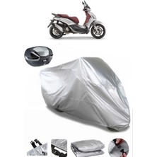 Piaggio Beverly Sport Touring 350 I.e. Arka Çanta Uyumlu Motosiklet Brandası Lüx Kalite Kalın Yüksek Kalite