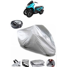 Qooder Quadro 4d Arka Çanta Uyumlu Motosiklet Brandası Lüx Kalite Kalın Yüksek Kalite