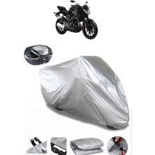 Yamaha MT-125 Arka Çanta Uyumlu Motosiklet Brandası Lüx Kalite Kalın Yüksek Kalite