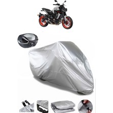 Yamaha Mt-09 Arka Çanta Uyumlu Motosiklet Brandası Lüx Kalite Kalın Yüksek Kalite