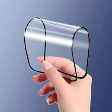 Cover Center  Apple iphone 14 Pro Tam Kaplayan Darbe Dayanıklı Parlak Esnek Kırılmaz Ekran Koruyucu