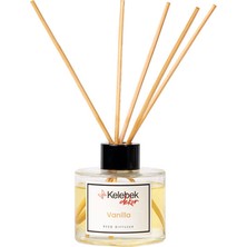 Kelebek Dekor Çubuklu Oda Kokusu 120 ml Vanilla