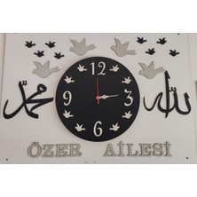 Mrc Hediye Sepeti Duar Saati Kuşlu Aile