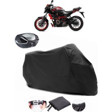 Yamaha Mt-07 Moto Cage Siyah Arka Çanta Uyumlu Motosiklet Branda Su Geçirmez Dayanıklı Kumaş