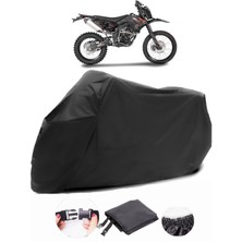 Asya Rx 250 Cross Siyah Motosiklet Branda Su Geçirmez Dayanıklı Kumaş