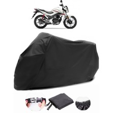 Honda Cb 125 F Siyah Motosiklet Branda Su Geçirmez Dayanıklı Kumaş