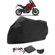 Ducati Multistrada 950 Siyah Motosiklet Branda Su Geçirmez Dayanıklı Kumaş