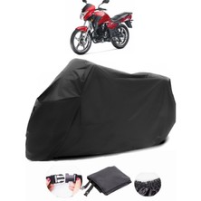 Kanuni S125T Siyah Motosiklet Branda Su Geçirmez Dayanıklı Kumaş