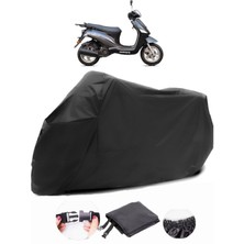 Autoen Kanuni Wiki 125I Siyah Motosiklet Branda Su Geçirmez Dayanıklı Kumaş