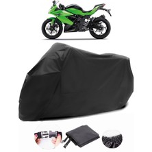 Kawasaki Ninja 250SL Siyah Motosiklet Branda Su Geçirmez Dayanıklı Kumaş