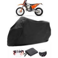 Ktm 250 Exc Siyah Motosiklet Branda Su Geçirmez Dayanıklı Kumaş