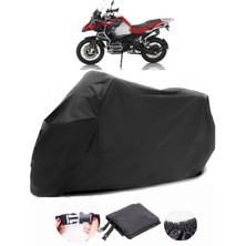 Bmw R 1200 Gs Adventure Siyah Motosiklet Branda Su Geçirmez Dayanıklı Kumaş