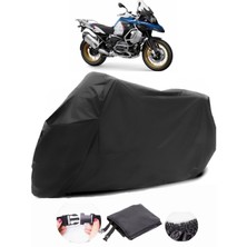 Bmw R 1250 Gs Adventure Siyah Motosiklet Branda Su Geçirmez Dayanıklı Kumaş