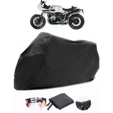 Bmw R Nine T Racer Siyah Motosiklet Branda Su Geçirmez Dayanıklı Kumaş