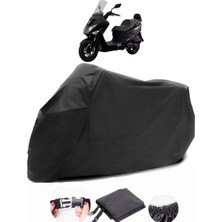 Sym Joyride Evo 200I Siyah Motosiklet Branda Su Geçirmez Dayanıklı Kumaş