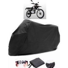 Lifan X-Plore 200M Siyah Motosiklet Branda Su Geçirmez Dayanıklı Kumaş