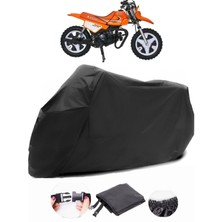 Kanuni Mini 50 Siyah Motosiklet Branda Su Geçirmez Dayanıklı Kumaş