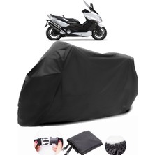 Yamaha Tmax 500 Siyah Motosiklet Branda Su Geçirmez Dayanıklı Kumaş