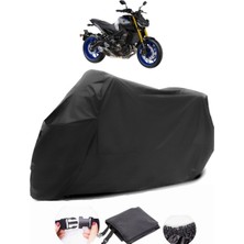 Yamaha Mt-09 Sp Siyah Motosiklet Branda Su Geçirmez Dayanıklı Kumaş
