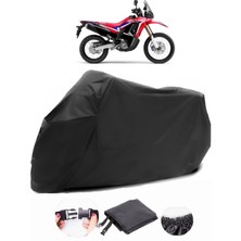 Honda Crf 250 Rally Siyah Motosiklet Branda Su Geçirmez Dayanıklı Kumaş