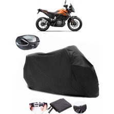 Ktm 390 Adventure Siyah Arka Çanta Uyumlu Motosiklet Branda Su Geçirmez Dayanıklı Kumaş