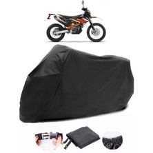 Ktm 690 Enduro R Siyah Motosiklet Branda Su Geçirmez Dayanıklı Kumaş
