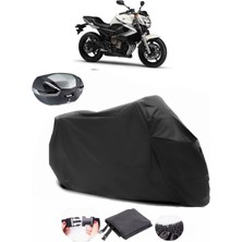 Yamaha Xj 6 Siyah Arka Çanta Uyumlu Motosiklet Branda Su Geçirmez Dayanıklı Kumaş
