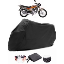 Kanuni Motocar 200 Siyah Motosiklet Branda Su Geçirmez Dayanıklı Kumaş