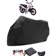 Salcano Altay 100 Siyah Motosiklet Branda Su Geçirmez Dayanıklı Kumaş