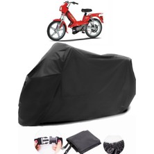 Peugeot Ninja 103 Siyah Motosiklet Branda Su Geçirmez Dayanıklı Kumaş