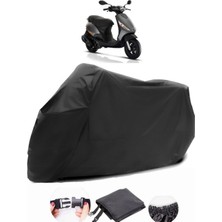 Piaggio Zip 50 Siyah Motosiklet Branda Su Geçirmez Dayanıklı Kumaş