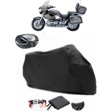 Bmw R 1200 cl Siyah Arka Çanta Uyumlu Motosiklet Branda Su Geçirmez Dayanıklı Kumaş