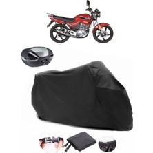 Kuba Xr 125 Siyah Arka Çanta Uyumlu Motosiklet Branda Su Geçirmez Dayanıklı Kumaş