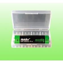 Heider XR-18650 Pro Original 3000MAH 3,7V High Drain Li-Mn Şarjlı Pil - Rohs ve Ce Sertifikalı