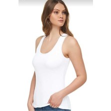 Tutku Elit 2002 Bayan Modal Elastan Geniş Askılı Atlet 6 Adet