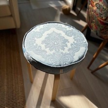 Herdemyesil Renkli Damask Desen Dekoratif Meditasyon Kırlent