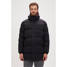 Bad Bear Lincoln Puffer Lacivert Kapüşonlu Erkek Mont