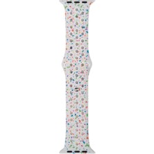 Musal Watch 42MM Kordon Krd-02 Yeni Seri Suya Dayanıklı Delikli Renkli Silikon Kordon