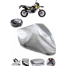 Kanuni Cross 150 Arka Çanta Uyumlu Motosiklet Brandası Lüx Premium Kalite