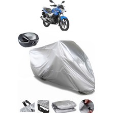 Bajaj Discover 150 S Arka Çanta Uyumlu Motosiklet Brandası Lüx Premium Kalite